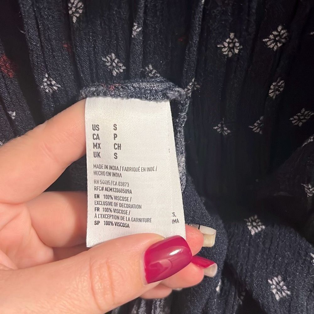 ✨American Eagle Pintucked Boho Swing Dress✨ - Picture 9 of 9